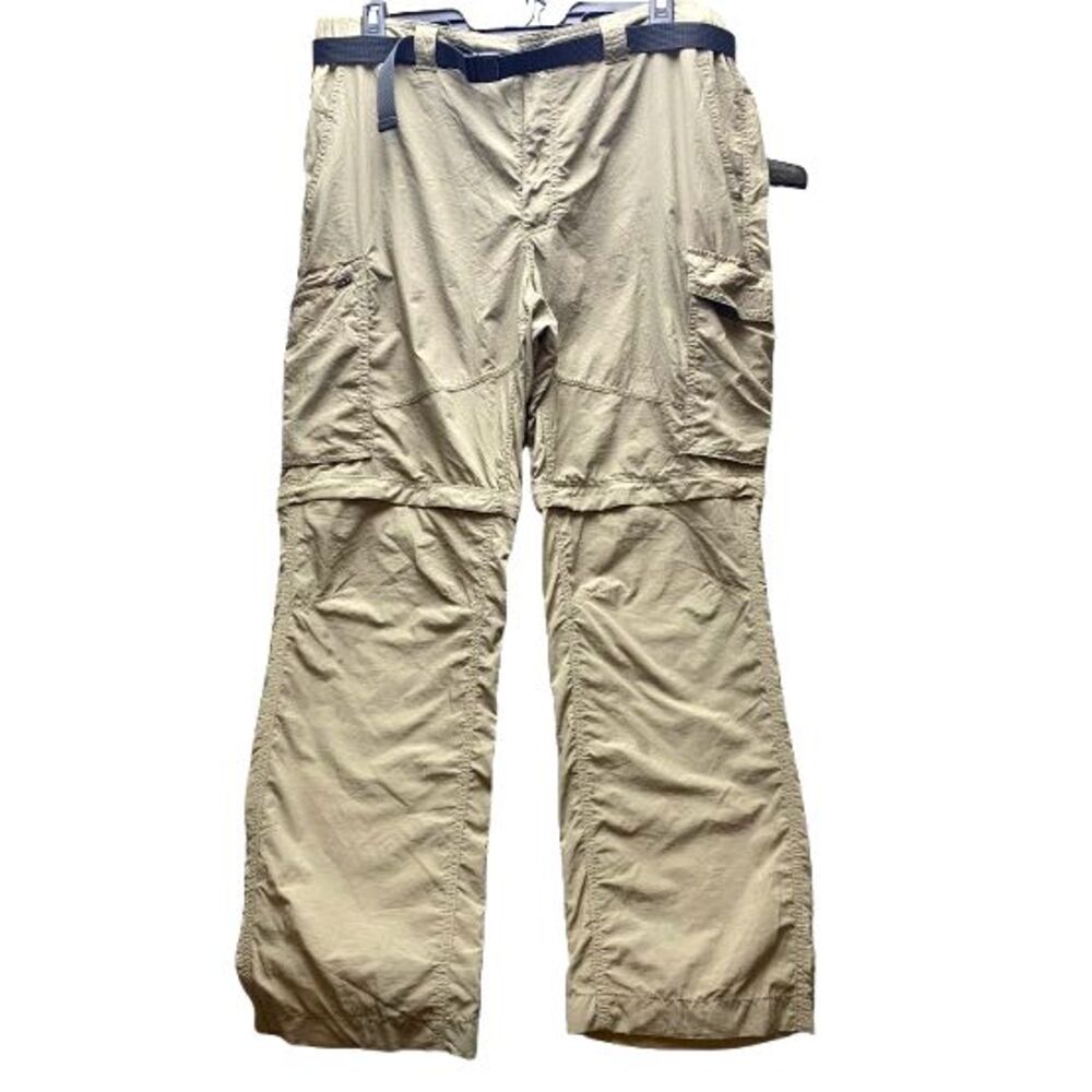Columbia Pants Adult‎ 42x32 Khaki Convertible Cargo Utility Hiking Outdoor Mens